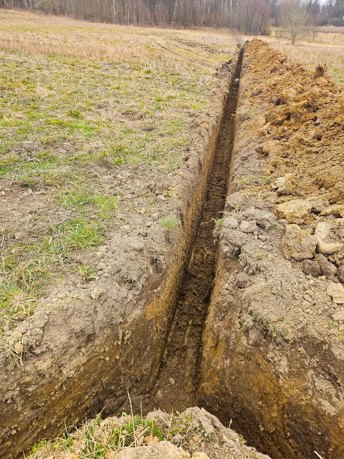 Wykop pod fundamenty
